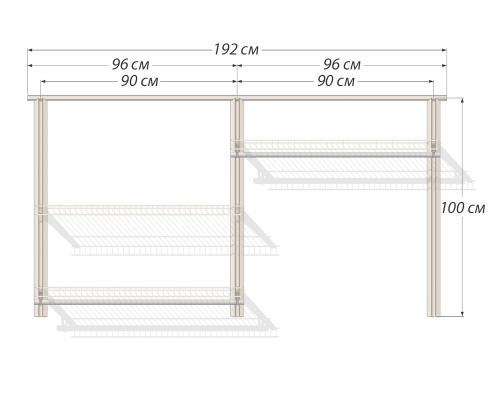 Вешало для хранения одежды